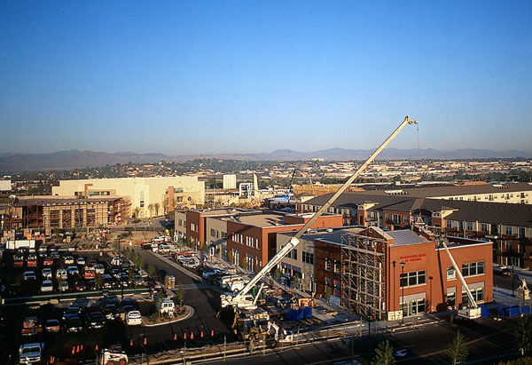 City Center Englewood Construction Aerial