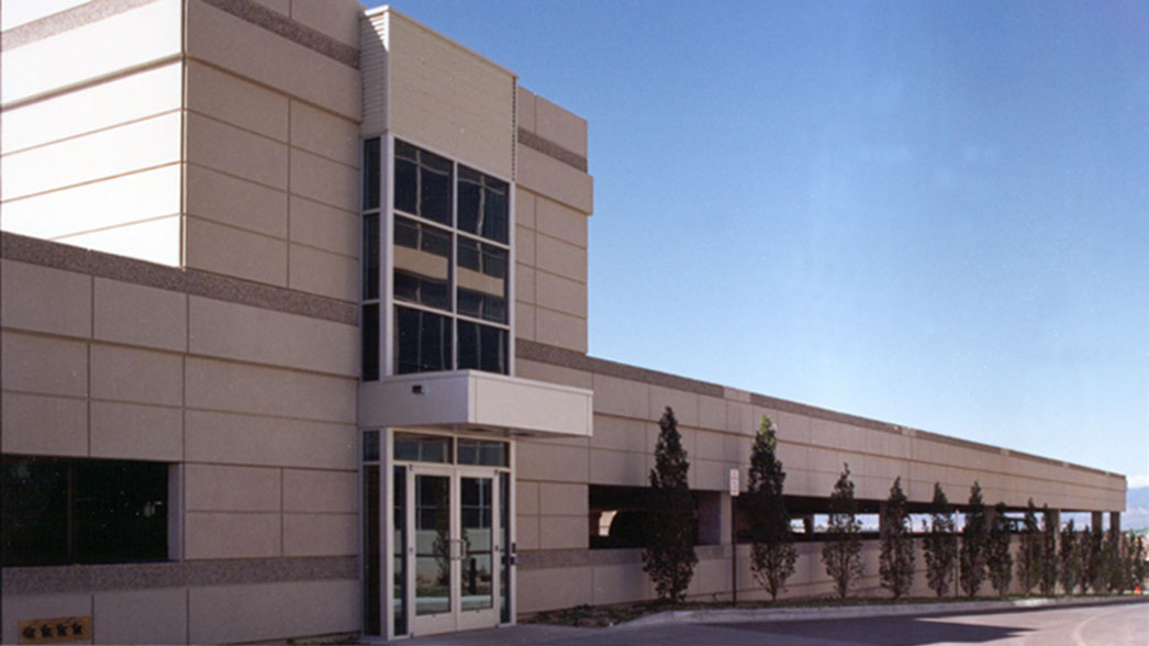 Greenwood Plaza Parking Building Entry