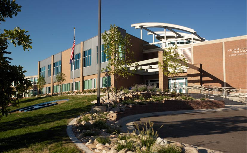 Renovated Hinkley High School Building Exterior