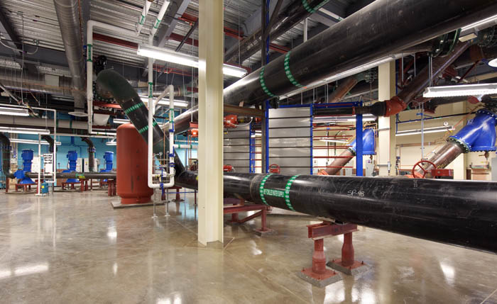 LEED Certified NCAR Supercomputer Interior Pipes