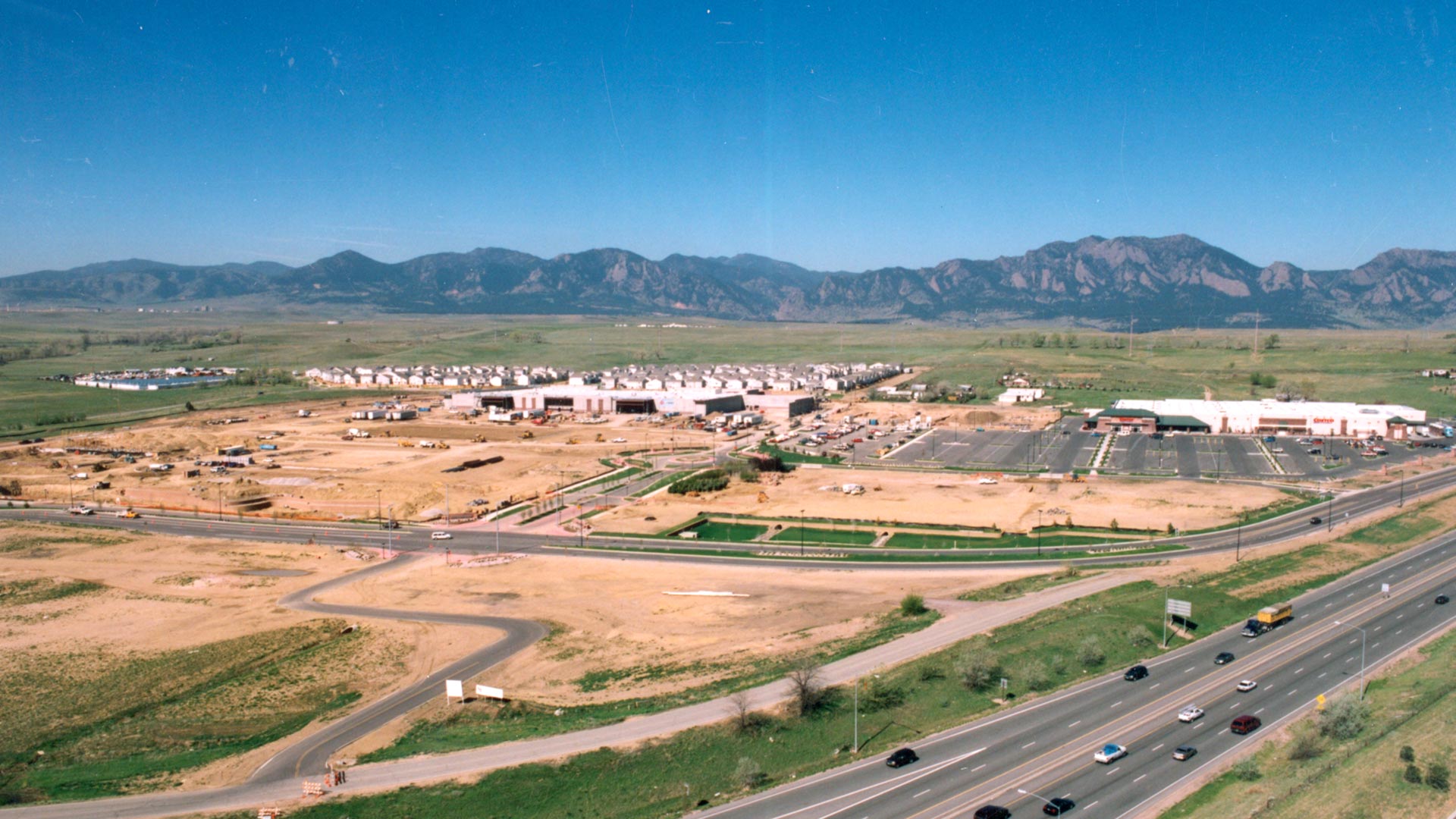 Superior Town Center Retail Building Aerial