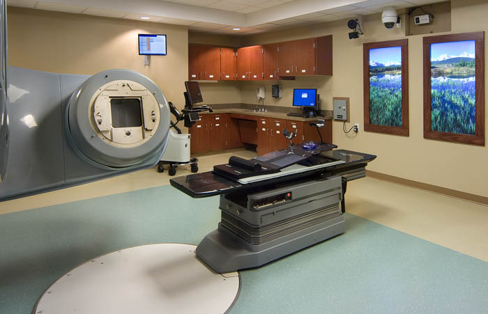 Healthcare Construction Swedish Linear Accelerator Closeup