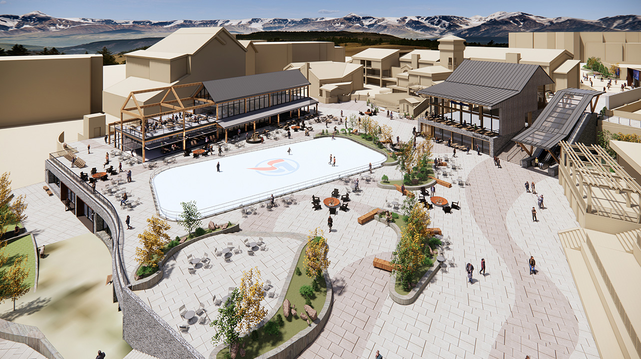 Steamboat Ski Area Redevelopment Rendering